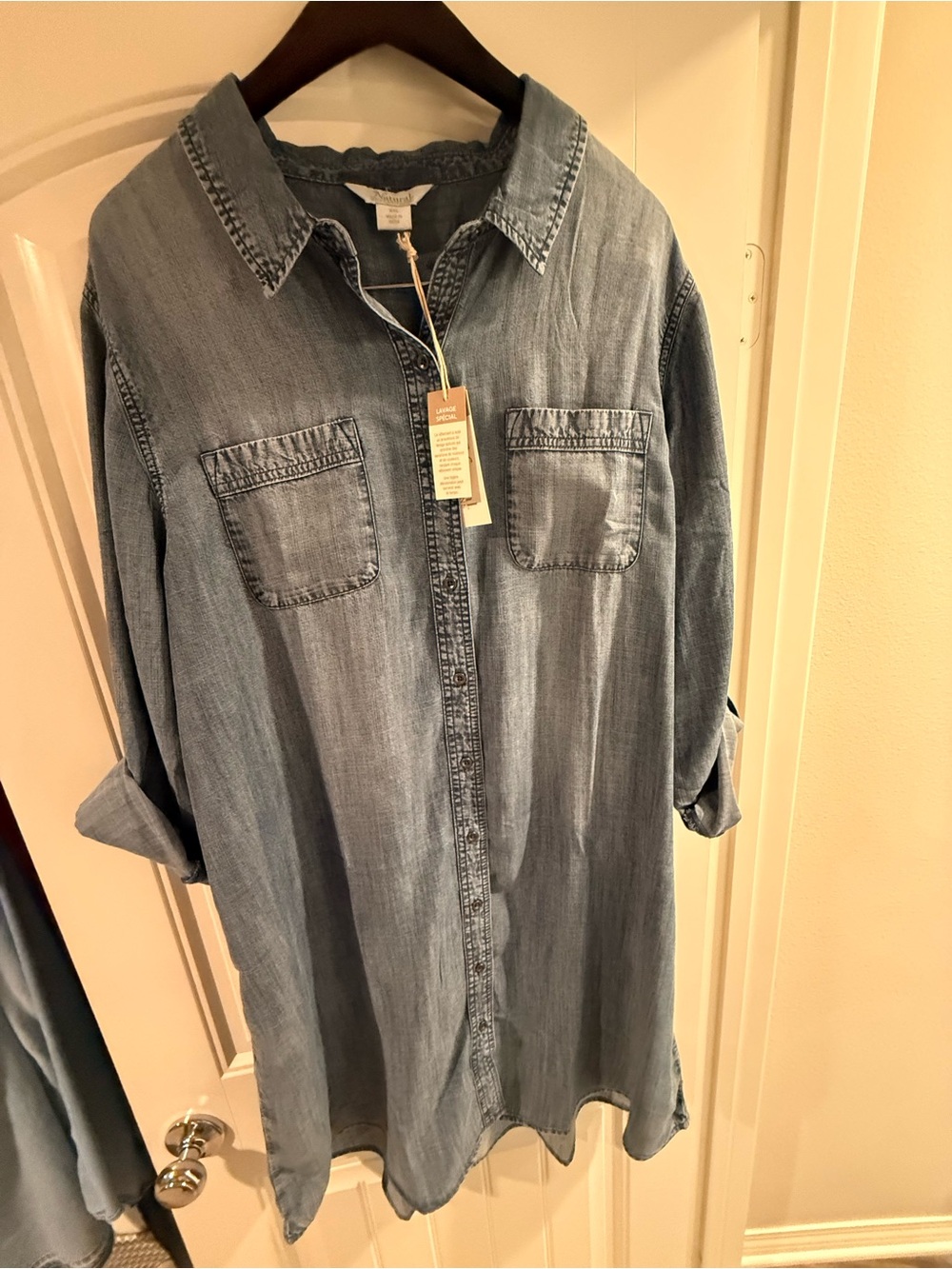 Denim Shirt Dress